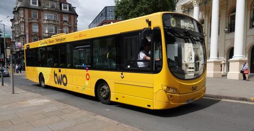 Bus in Nottingham 