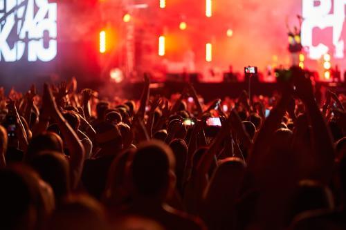 People in a crowd