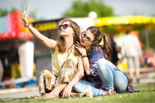 People at festival